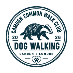 Dog walking club stamp